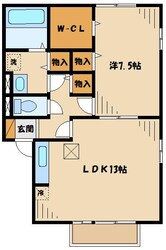 ＦＬＯＲＡIIIの物件間取画像